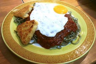 ミートソース焼きそば