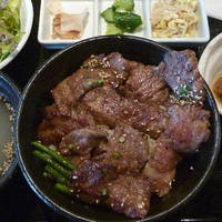 焼肉丼定食