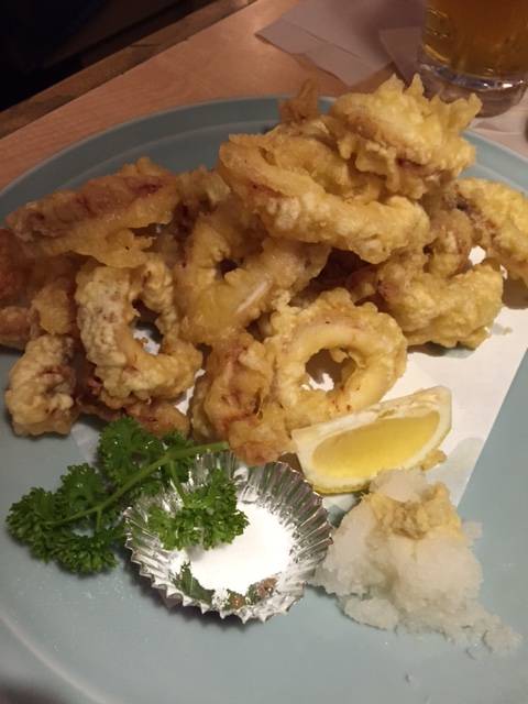 いか丸ごと天婦羅