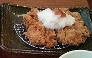 梅おろしチキンかつ定食
