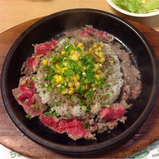 ビーフペッパーライス