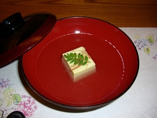 新緑豆腐椀