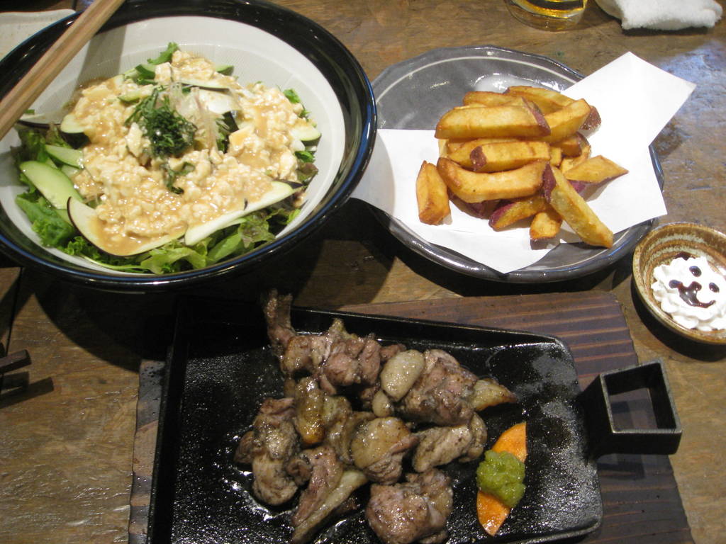 じとっこたたきネギまみれ　日向夏ポン酢