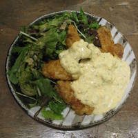 じとっこたたきネギまみれ　日向夏ポン酢