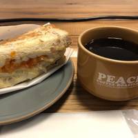 いぶりがっことたまごのサンド