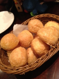 チーズの入ったシュー