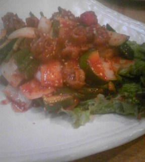 つぶ貝の和え物