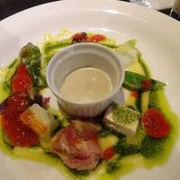 琥珀コース～ハンバーグステーキ　ヴァンルージュソース～