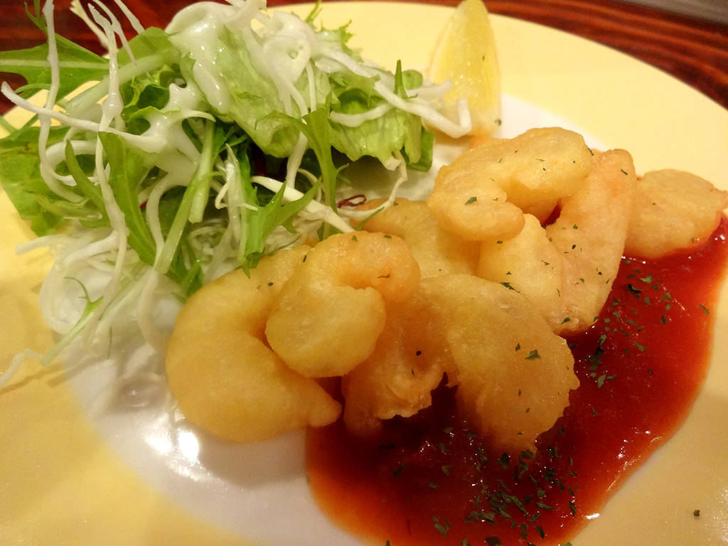 小エビのフリット