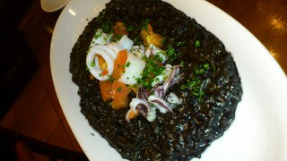 イカスミのリゾット