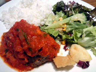 メキシカンハンバーグランチ