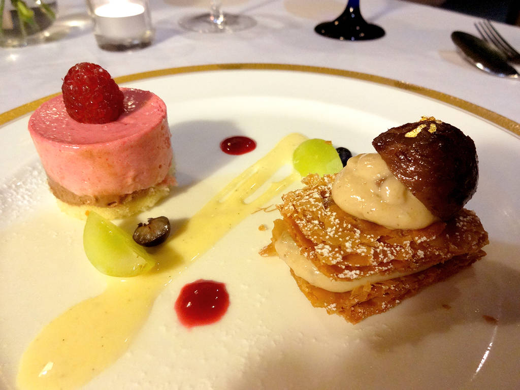 アニバーサリーデザート（ファーストクラスコース）