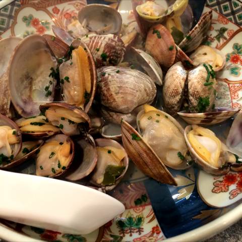 あさりの酒蒸し