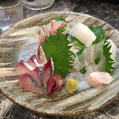 お刺身の盛り合わせ