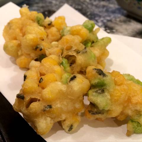 豆の天ぷら