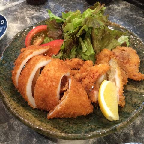 イカのフライ