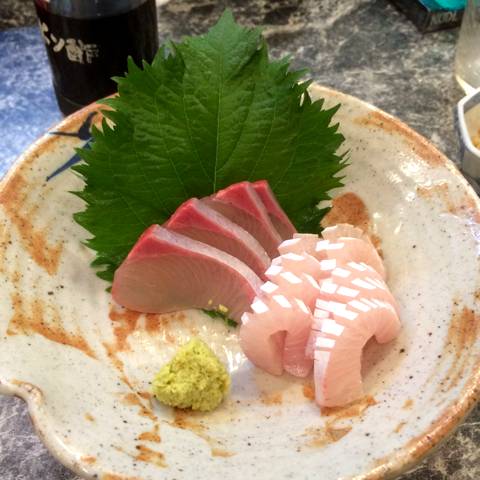 ヒラスのお刺身