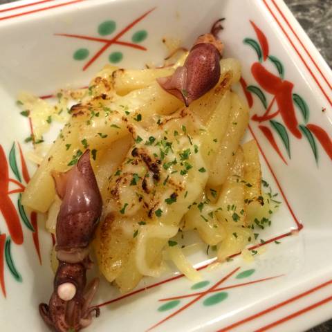 ホタルイカの炙り