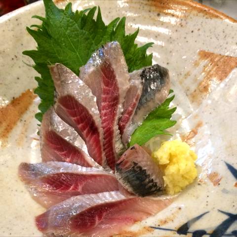 鰯のお刺身