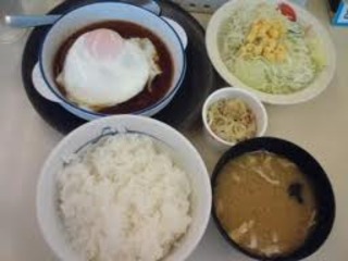 デミタマハンバーグ定食