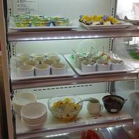 クリームソーダ風ゼリー、ババロア、昔なが…