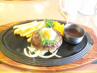あつあつ鉄板　和風ハンバーグステーキ