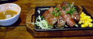 石垣牛のステーキ