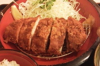 厚切りロースカツセット