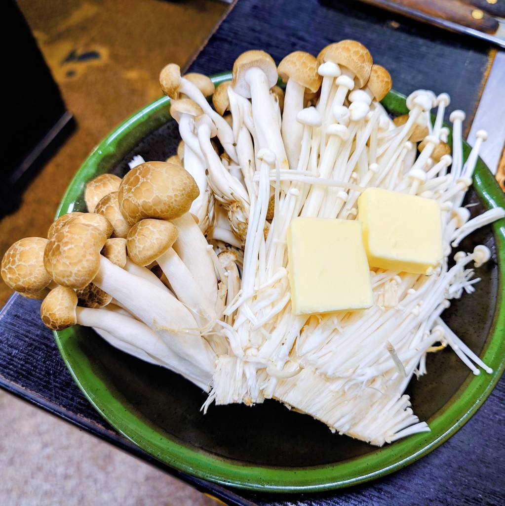 えのきしめじバター