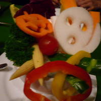 バーニャカウダー　蟹みそ入り