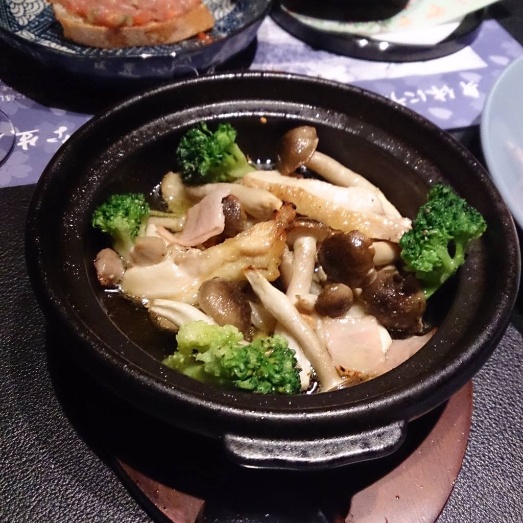 キノコのアヒージョ