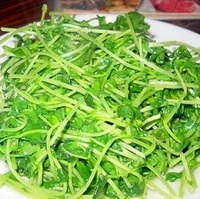 上海野菜トウミョウの炒め