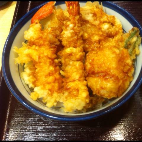 海の幸天丼