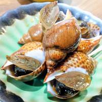 バイ貝の煮付け