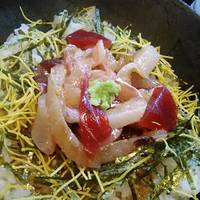 お魚定食　海鮮ばらちらし