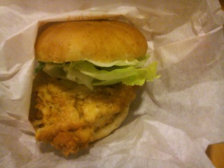 チキンフィレサンド