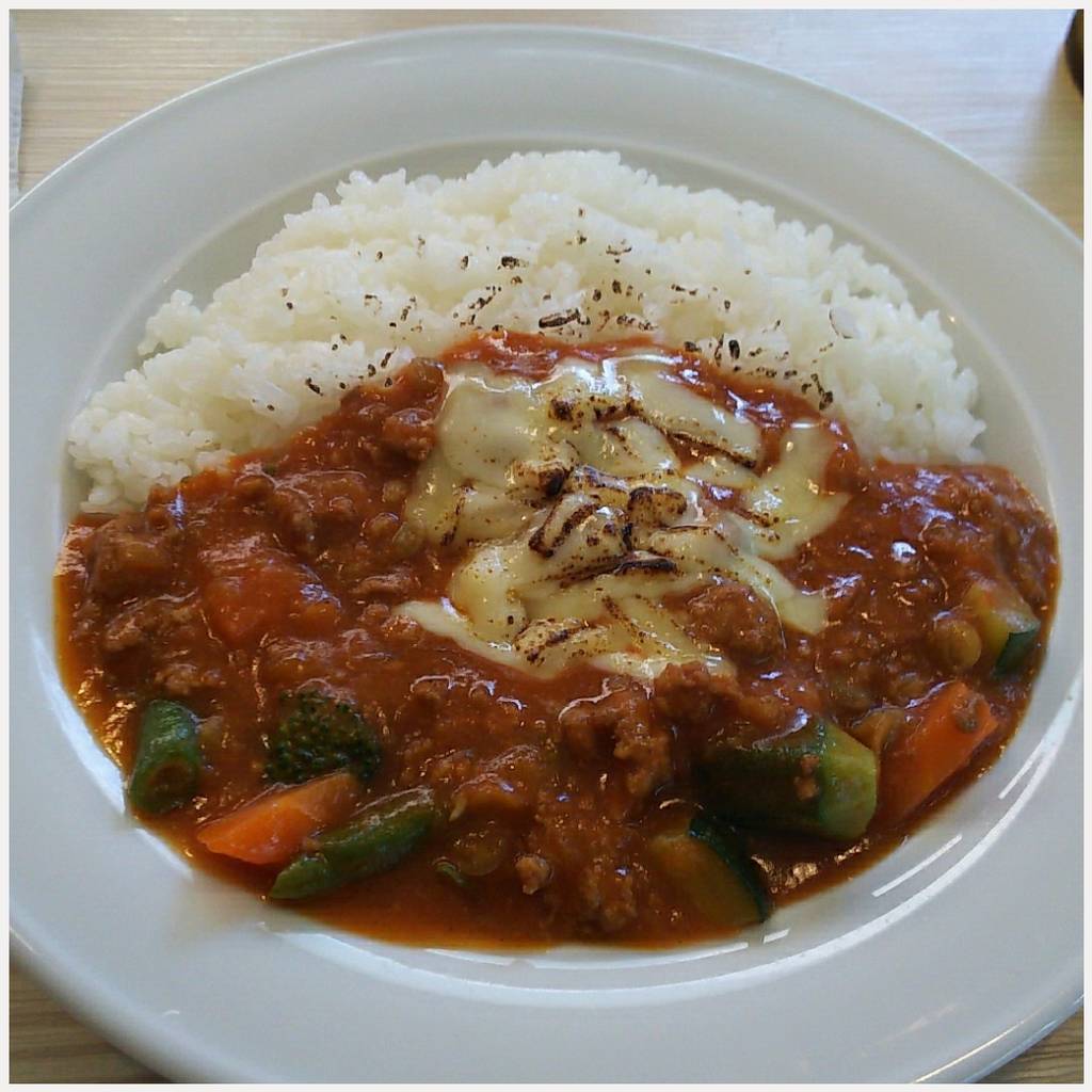 ランチのキーマカレー