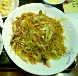 ランチ　上海焼きそば