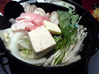 鶏塩バター鍋ランチ