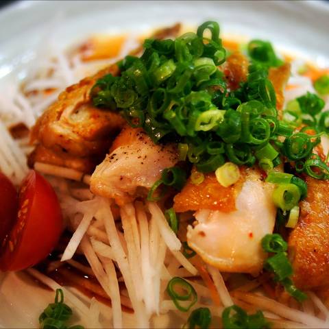 悪魔風チキンピリ辛ソース