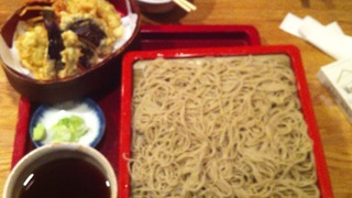 精進天ぷら蕎麦