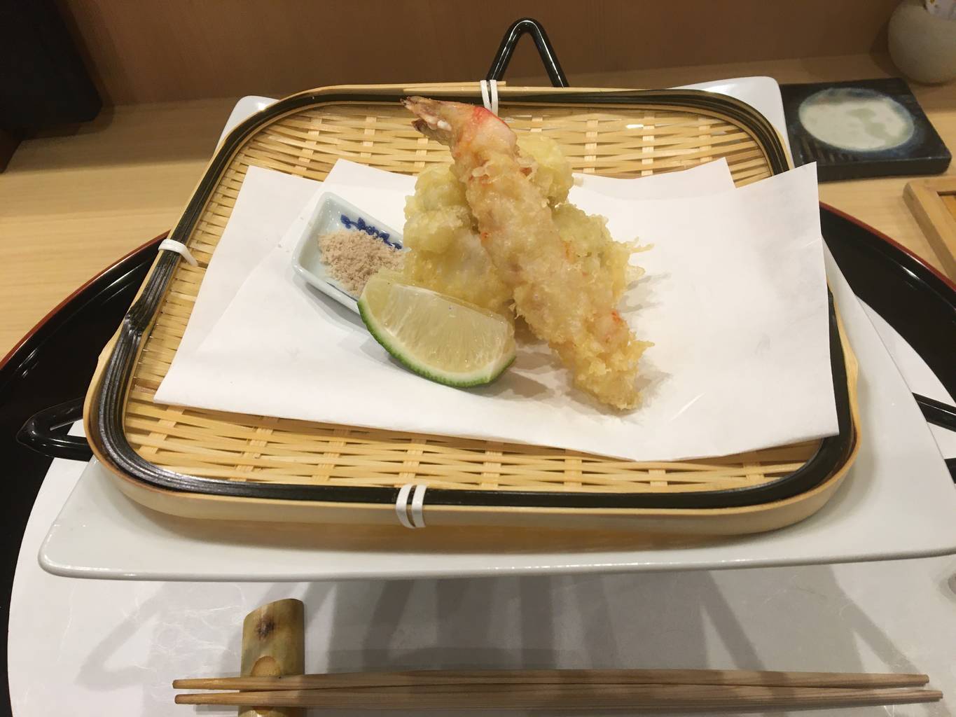 天ぷらの盛り合わせ