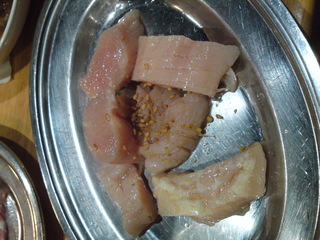 上焼肉食べ放題の上ミノ