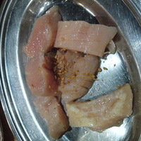 上焼肉食べ放題の上ミノ