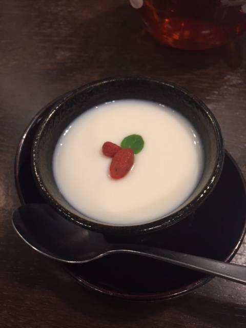 滑らか杏仁豆腐