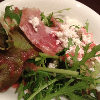 カッテージチーズのサラダ