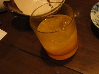 まるごとみかん酒（ロック）