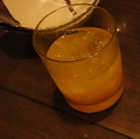 まるごとみかん酒（ロック）