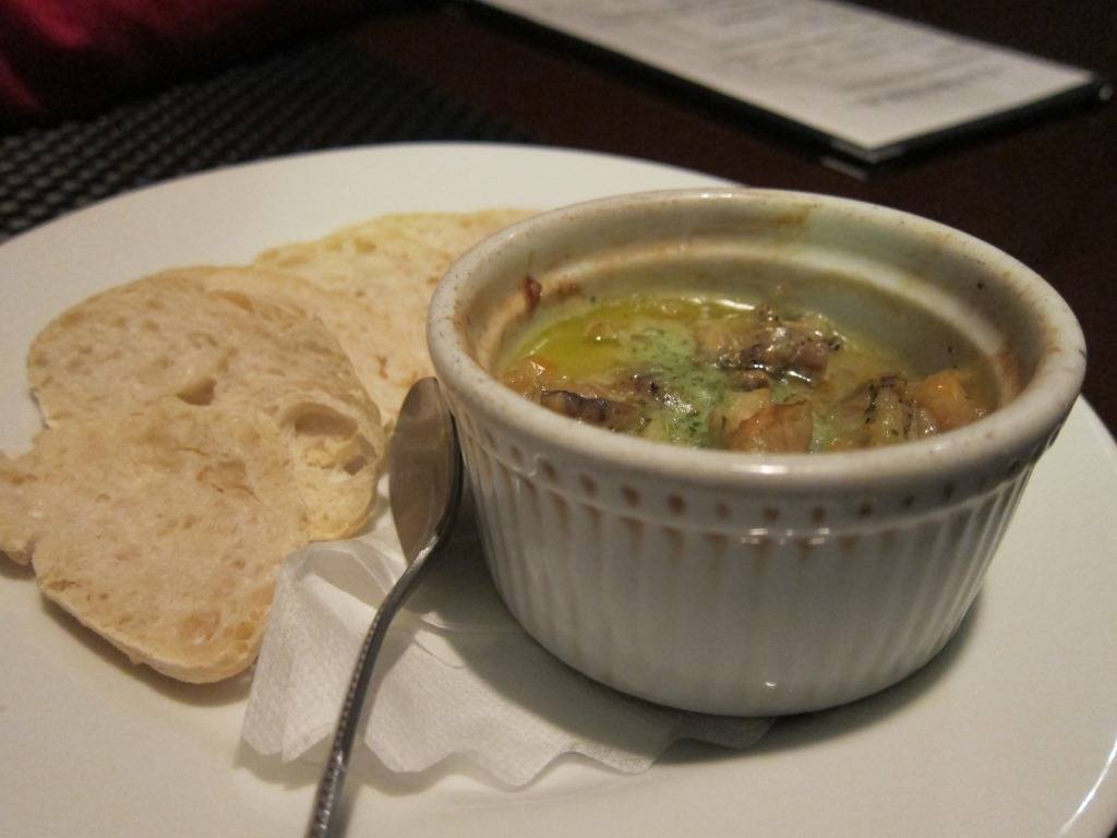 つぶ貝のオーブン焼き