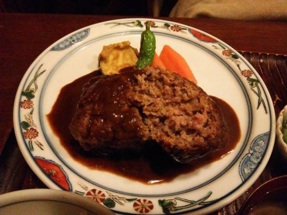 ハンバーグ定食